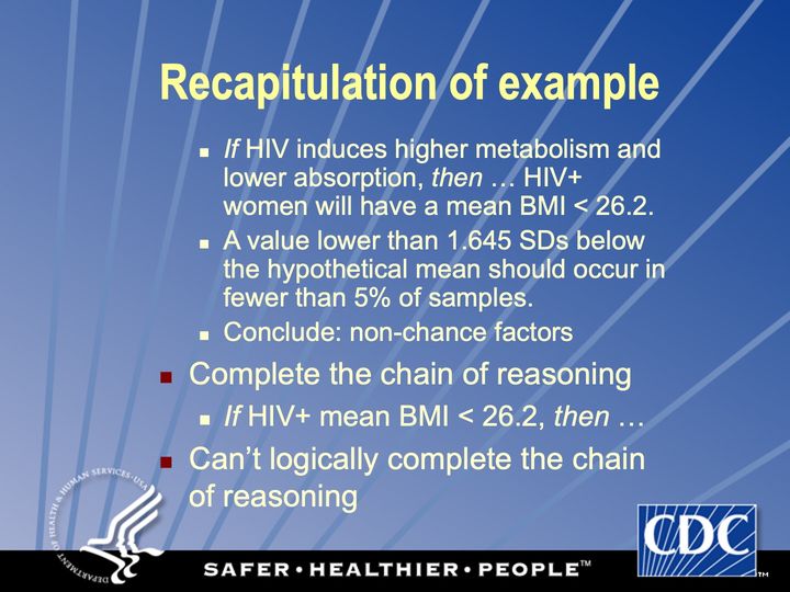 Slide 31: Recapitulation of example (3); its text follows