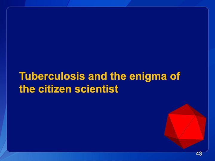 A red icosahedron in the lower right corner.